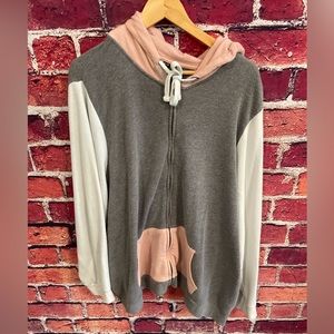 Torrid ColorBlock Hooded Zip Jacket